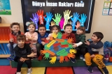Mavişehir Okyanus Koleji Okul Öncesi Yunuslar Grubu Sanat Etkinliğinde