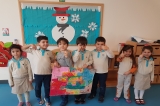 Okul Öncesi Gezegenler Sınıfı Sanat Etkinliginde Resim Boyama Ve Tamamlama Çalısması Yaptılar.