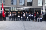 Okyanus Bayrampaşa Lise Kademesi Deneme Sınavı En Çok Başarısını Arttıran Öğrencilerimiz Başarı Belgelerini Aldılar