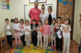 Okyanus Koleji Okul Öncesi Bulutlar Grubu Duyu Organlarını Aile Etkinliğinde Öğreniyor