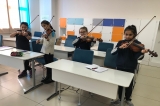 Ortaokul Kademesi öğrencileri Yetenek Derslerinde