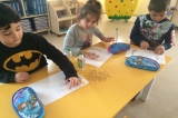 Sancaktepe Okyanus Okul Öncesi Gökkuşağı Grubu Öğrencileri Sanat Etkinliğinde