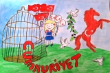 2020-2021 Ortaokul Cumhuriyet Konulu Resim Yarışması Sonuçlandı