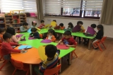 Bahçelievler Okyanus Okul Öncesi Rüzgar Grubu  Sanat Etkinliği Dersinde