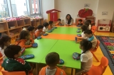 Beykent Okyanus Koleji Okul Öncesi Balıklar Grubu Sanat Etkinliğinde