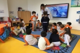 Beykent Okyanus Koleji Okul Öncesi Balıklar Grubu Okuma Yazma Etkinliğinde