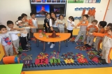 Beykent Okyanus Koleji Okul Öncesi Balıklar Sınıfı Fen ve Doğa Etkinliğinde