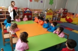 Beykent okyanus Koleji Okul Öncesi Çiçekler Grubu Sanat Etkinliği Zamanı