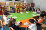 Beykent  Okyanus Koleji Okul Öncesi Çiçekler Grubu Aile Katılımı Etkinliğinde.