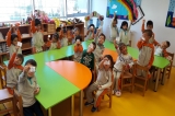 Beykent Okyanus Koleji Okul Öncesi Gökkuşağı Grubu öğrencileri Matematik Çalışması
