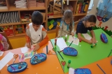 Beykent Okyanus Koleji Okul Öncesi Güneş  Grubu Öğrencileri Cubetto Kodlama Dersinde
