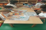 Eryaman Okyanus Koleji Okul Öncesi Bölümü Yıldızlar Sınıfı Sanat Dersinde
