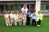 Fatih Okyanus Koleji Okul Öncesi Yıldızlar Grubu Sonbahar Ağacı Yapıyor