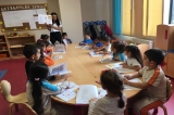 Gezegenler Grubu Okuma – Yazma Hazırlık Dersinde Çizgi Çalışması Yaptı