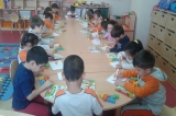 Gökkuşağı Grubu Düşünme Becerileri Dersinde Gelişim Oyunları Çalışmasını Yaptı