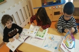 Gökkuşağı Grubu Okuma Yazmaya Hazırlık Dersinde