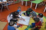Güneşli Okyanus Okul Öncesi Çiçekler Grubu Daireyi Öğreniyor