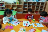 GÜNEŞLİ OKUL ÖNCESİ YUNUSLAR GRUBU SANAT ETKİNLİĞİNDE