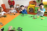 Güneşli Okyanus Koleji Okul Öncesi Balıklar Sınıfı Sanat Etkinliğinde