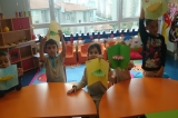 Halkalı Okyanus Koleji Okul Öncesi Ay Grubu Sanat Dersinde