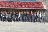 İncek Okyanus Anadolu Lisesi MTA Şehit Cuma Dağ Tabiat Tarihi Müzesi'nde