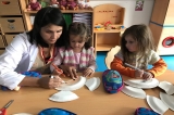 İncek Okyanus Çiçekler Grubu Kağıt Tabaktan Fare Etkinliği Yaptılar.