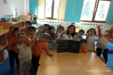 İncek Okyanus Koleji Okul Öncesi İnciler Sınıfı Fen ve Doğa Dersinde Parmak İzlerini İncelediler.