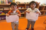 Kemerburgaz Okyanus Koleji Yunuslar Grubu Sanat Dersinde