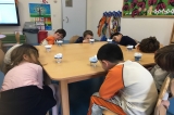 Mimaroba Okul Öncesi Gökkuşağı Grubu Yağmur Deneyi yapıyor