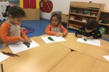 Mimaroba Okyanus Koleji Okul Öncesi Çiçekler Gurubu Sanat Etkinliğinde
