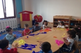 Mimaroba Okyanus Koleji Okul Öncesi Çiçekler Sınıfı Sanat Etkinliğinde
