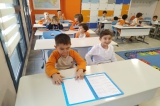 Okul Öncesi Yıldızlar Grubu Öğrencileri  Okuma Yazmaya Hazırlık Dersinde