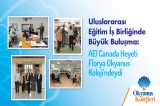 Uluslararası Eğitim İş Birliğinde Büyük Buluşma: AEI Canada Heyeti Florya Okyanus Koleji’ndeydi
