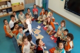 Yıldızlar Grubu Sanat Etkinliği Dersinde Proje Çalışması Yapıyor