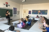 Eryaman Okyanus Koleji İlkokul Kademesi 1. Sınıf Öğrencileri Speaking Dersinde