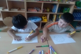 Eryaman Okyanus Koleji Okul Öncesi Bölümü Ay Grubu Öğrencileri Sanat Etkinliğinde