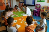 Beykent Okyanus Koleji Okul Öncesi Çiçekler Grubu Öğrencileri Sanat Etkinliğinde