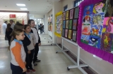 Güneşli Okyanus Koleji'nde Resim Sergisi Açıldı