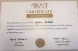 incek, kampüsü, ortaokul, öğrencileri, osmite, presentation, sertifikalarını, aldı