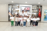 İncek Okyanus Koleji Öğrencileri ilkokula hazırlık Okuma Yazma  Başarı Belgelerini aldılar.