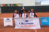 Mavişehir Okyanus Ortaokulu Yıldız Kızlar Okul Sporları Tenis Turnuvasında Türkiye 3. sü Oldu