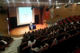 09 Kasım 2017 Perşembe günü Halkalı Okyanus Koleji Anadolu Lisesi konferans salonunda, İstanbul Aydın Üniversitesi öğretim görevlisi Onur Yolan tarafından, “Girişimcilik ve İnovasyon” konulu söyleşi gerçekleştirildi.