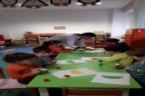 Ataşehir Okul Öncesi Çiçekler Grubu Art & Craft Dersinde