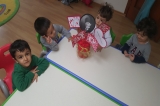 Ataşehir Okul Öncesi Kırmızı Grubu Sanat Etkinliğinde