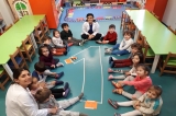 Ataşehir Okyanus Koleji Çiçekler Grubu Okuma Yazma Etkinliğinde