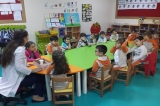 Avcılar Okyanus Okul Öncesi Yıldızlar Grubu Deprem Deneyi Yapıyor