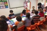 Bahçelievler Okyanus Okul Öncesi Samanyolu Grubu Okuma Yazma Dersinde