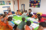 Beykent okyanus Koleji Okul Öncesi Balıklar Grubu Kitap Çalışması Zamanı