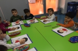 Beykent  Okyanus Koleji Okul Öncesi Çiçekler Grubu Okuma Yazmaya Hazırlık Dersinde.