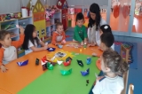 Beykent Okyanus Koleji Okul Öncesi Çiçekler Grubu Öğrencileri Sanat Etkinliğinde